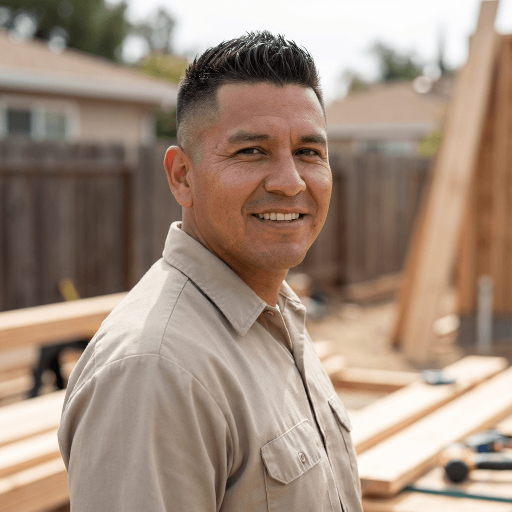 David Chen, happy homeowner in Fillmore