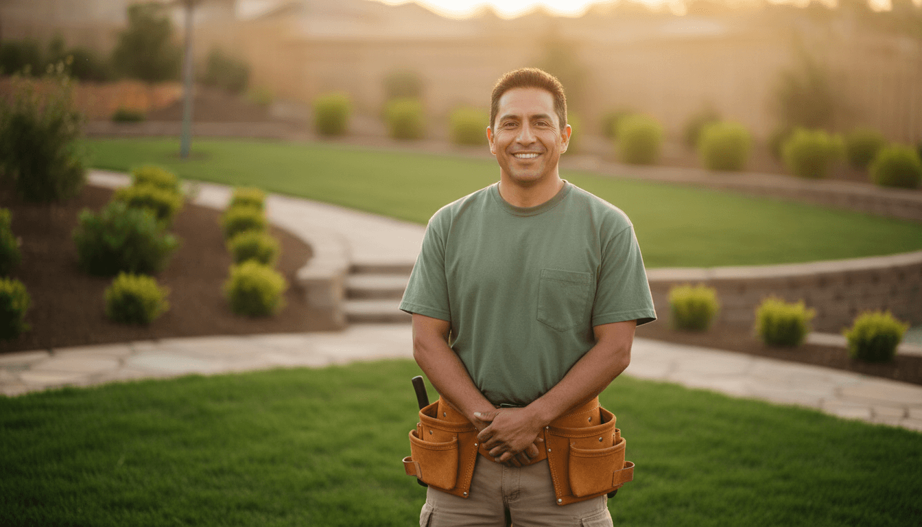 Jason Goble, landscaping professional in Fillmore